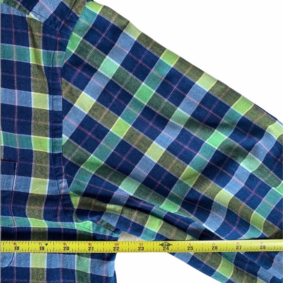 Tommy Bahama Men’s Medium Long Sleeve Shirt Plaid - Picture 13 of 15